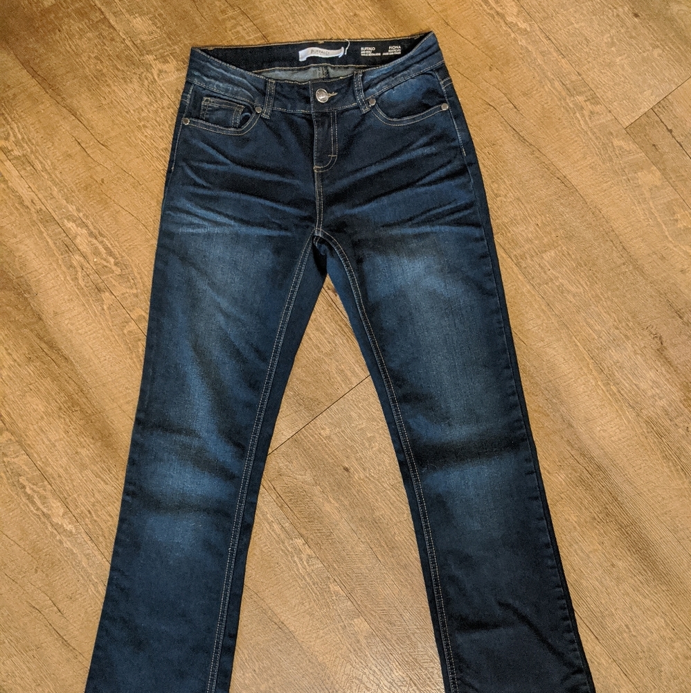 Buffalo David Button Fiona Bootcut Jeans